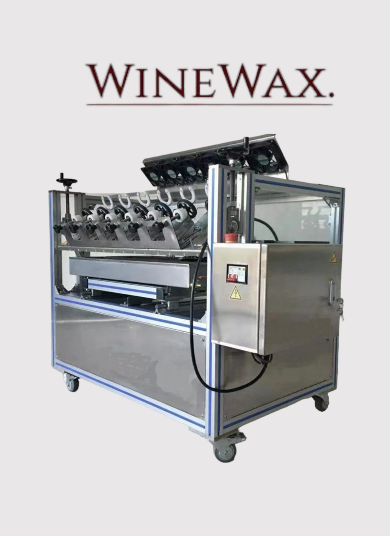 Maquina 6 botellas con pantalla winewax